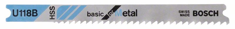 JIGSAW BLADE FOR METAL U 118 B  